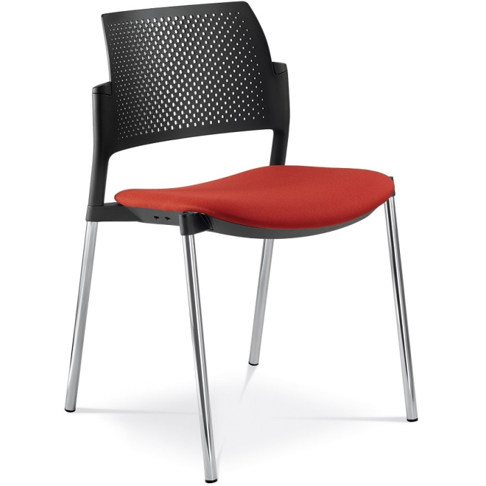 konferenční židle DREAM+ 100BL-N4, kostra chrom