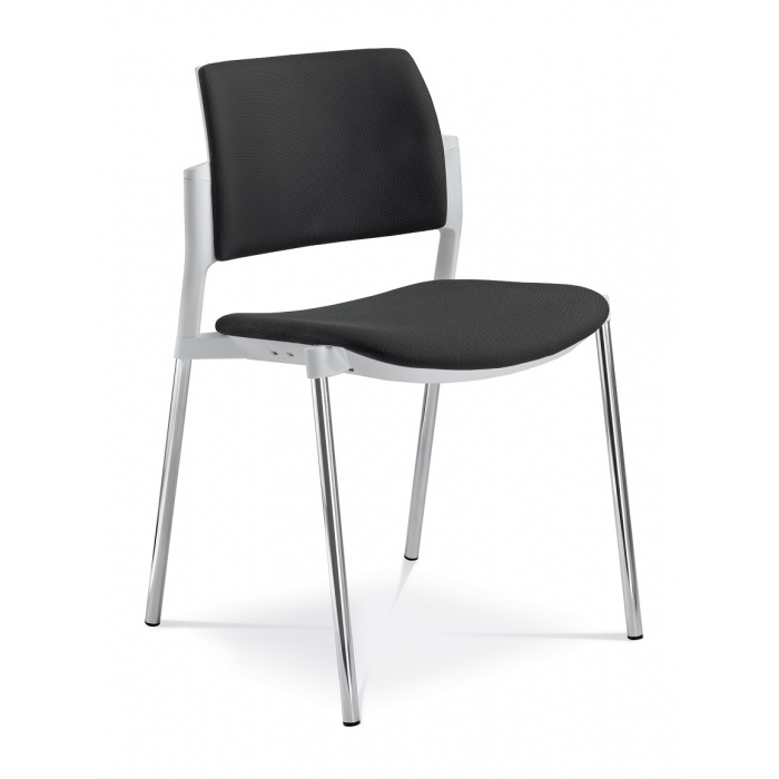 konferenční židle DREAM+ 103WH-N4, kostra chrom