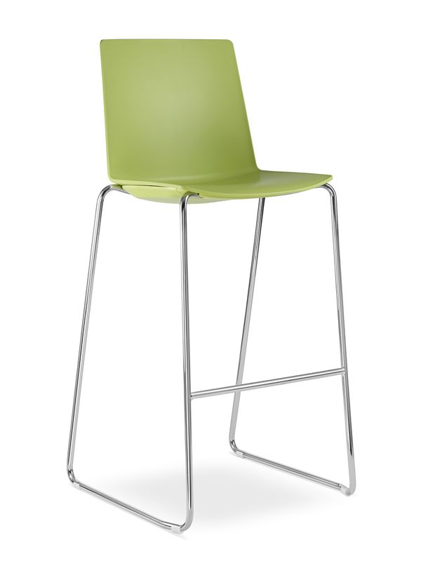 barová židle SKY FRESH 060-N0, kostra bílá gallery main image