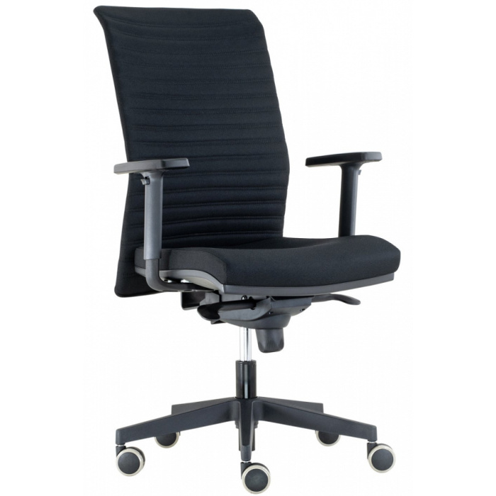 kancelářská židle REFIRE synchro, skladová BLACK 27