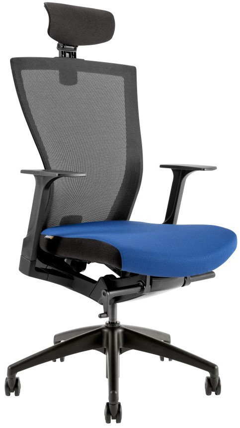 kancelářská židle MERENS ECO s podhlavníkem gallery main image