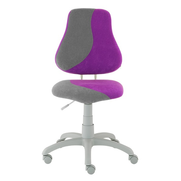 dětská židle FUXO S-line fialovo-šedá