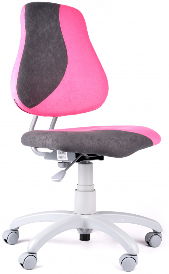 dětská židle FUXO S-line růžovo-šedá gallery main image