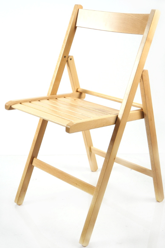 skládací židle SMART PŘÍRODNÍ buk gallery main image