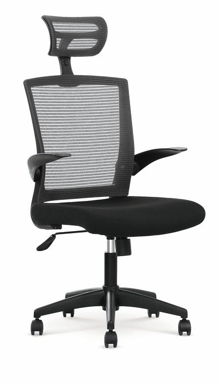 kancelářská židle VALOR černo-šedá gallery main image