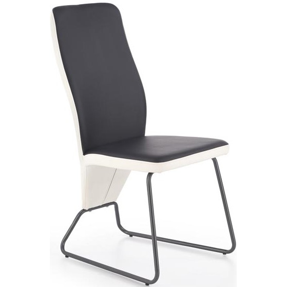 Jídelní židle K300 černo-bílá
