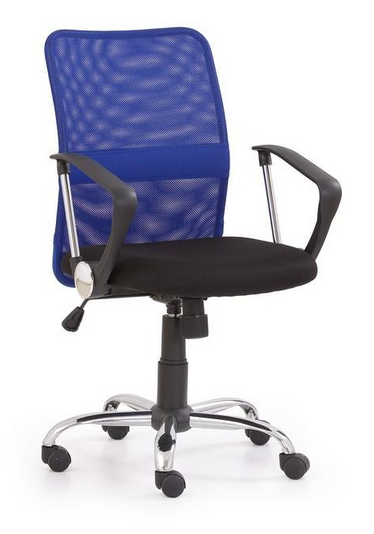 kancelářská židle TONY modrá gallery main image