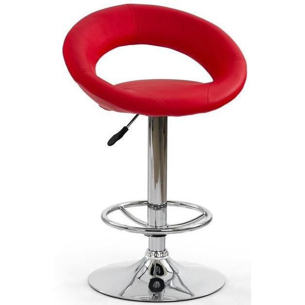 barová židle H15 červená
