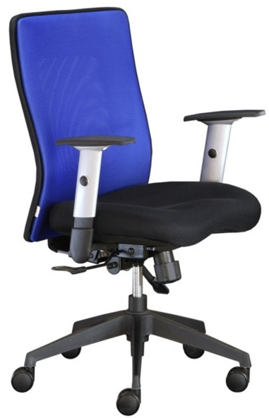 židle LEXA bez podhlavníku, modrá sleva č. SEK1047 gallery main image