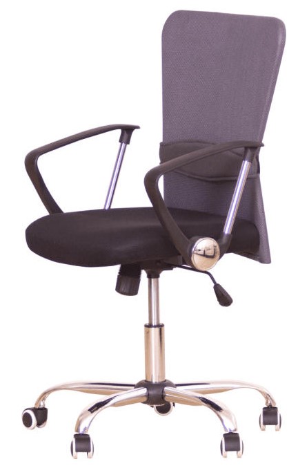 Kancelářská židle AEX, šedá gallery main image