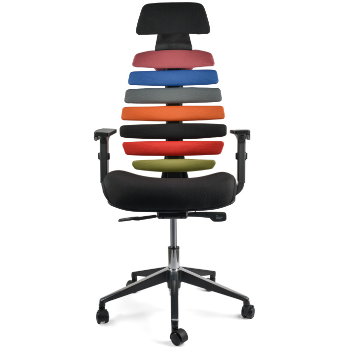 Kancelářská židle FISH BONES PDH barevná