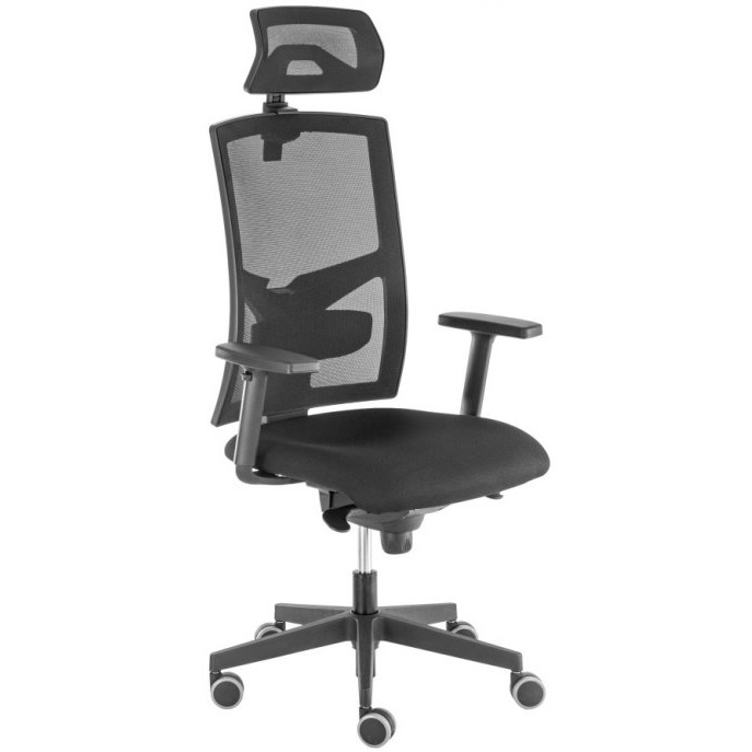 kancelářská židle GAME ŠÉF s 3D PDH a područkami, BLACK 27