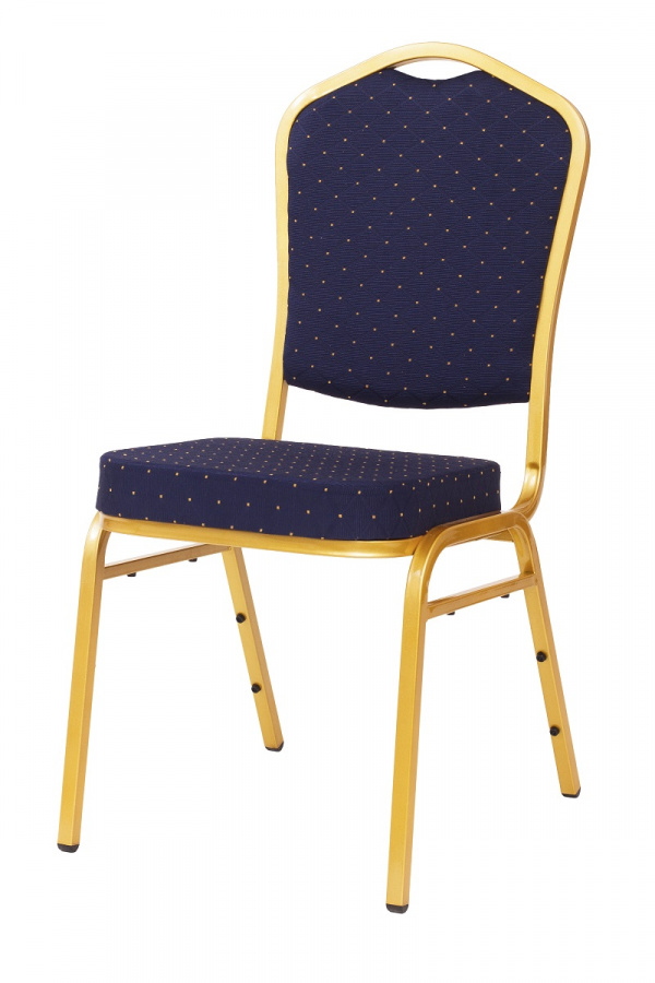 banketová židle Standard Line ST370 modro - zlatá gallery main image