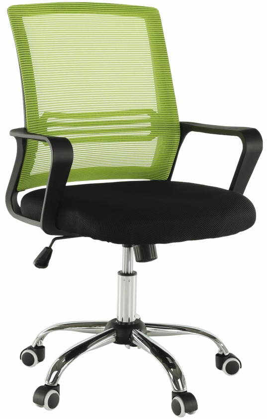 Kancelářská židle APOLO zeleno-černá gallery main image