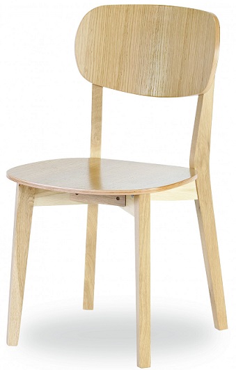 Jídelní židle Robinson dub masiv, látka gallery main image
