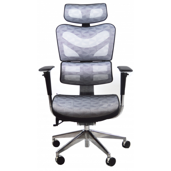 kancelářská židle ARIES JNS-701, bílá W-57