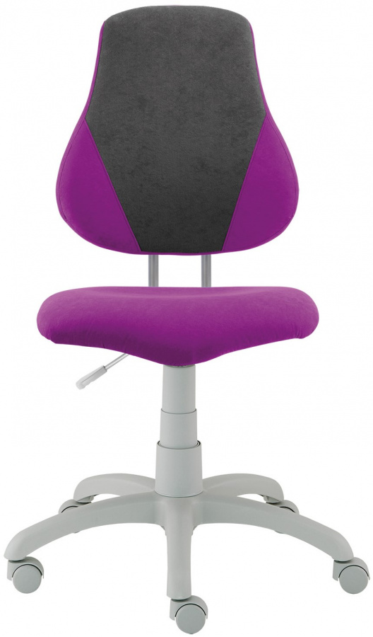 dětská rostoucí židle FUXO V-line fialovo-šedá gallery main image