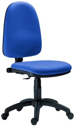 pracovní židle 1080 MEK D4 modrá gallery main image