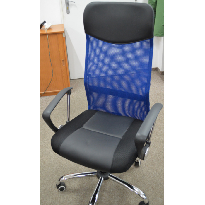 kancelářská židle IDAHO modrá sítovina, č. AOJ191