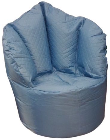 Sedací pytel Big Queen Chair modrý,č. AOJ255 gallery main image