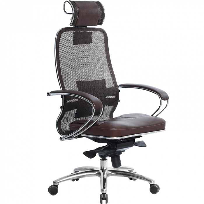 Kancelářská židle SAMURAI SL-2 hnědá