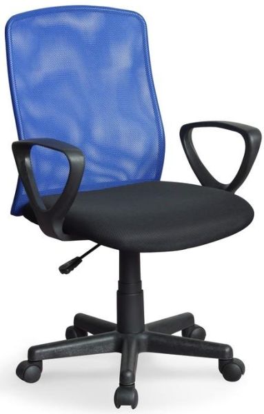 kancelářská židle ALEX černo-modrá gallery main image