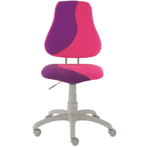 dětská židle FUXO S-line růžovo-fialová