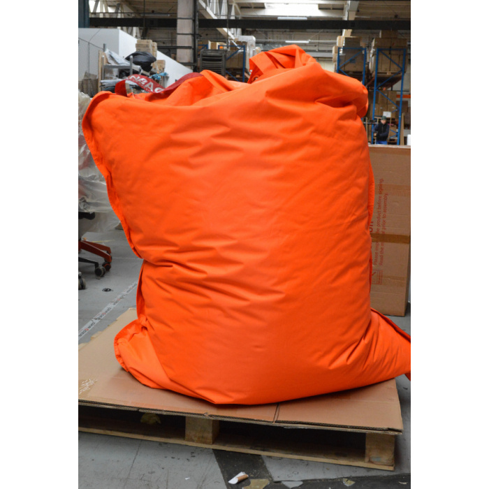 Sedací vak BeanBag comfort s popruhy oranžový 189x140 cm, č. AOJ373