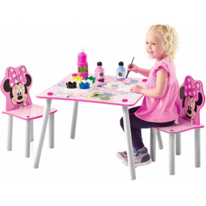 Dětský stůl s židlemi MYŠKA MINNIE