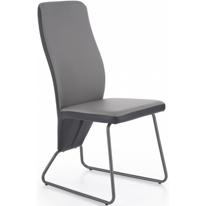 Jídelní židle K300 šedo-černá