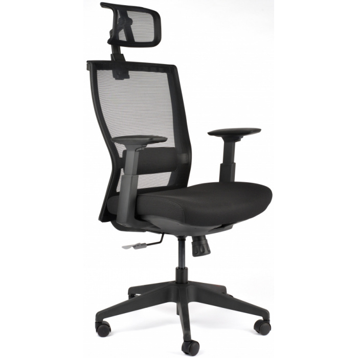 Kancelářská židle M5 celočerná, č. AOJ419S