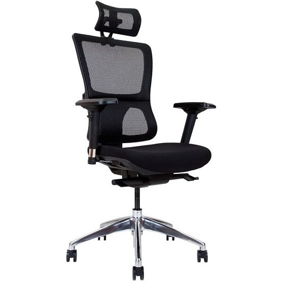 kancelářská židle X4M síťovaný sedák s posuvem 