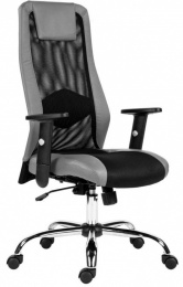 kancelářská židle SANDER šedá