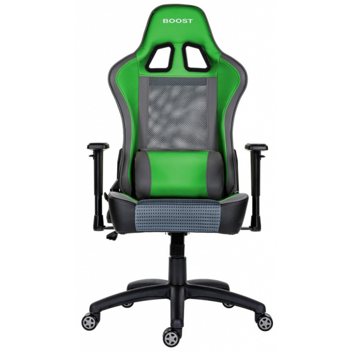 Herní židle BOOST zelená