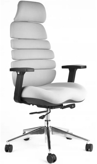 kancelářská židle SPINE šedá s PDH, č. AOJ629S gallery main image