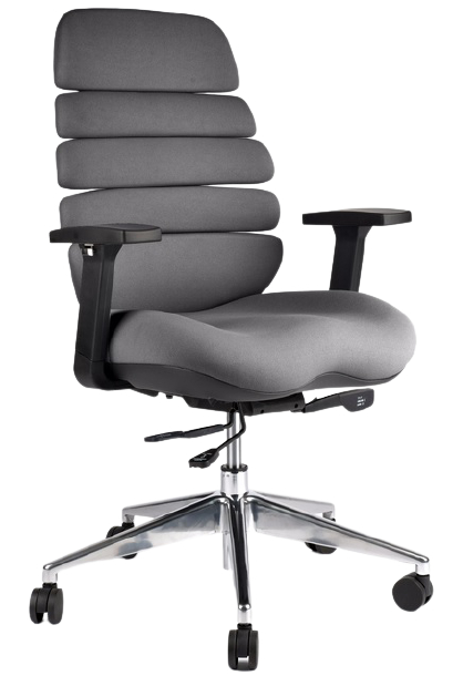 kancelářská židle SPINE šedá, č. AOJ655S gallery main image