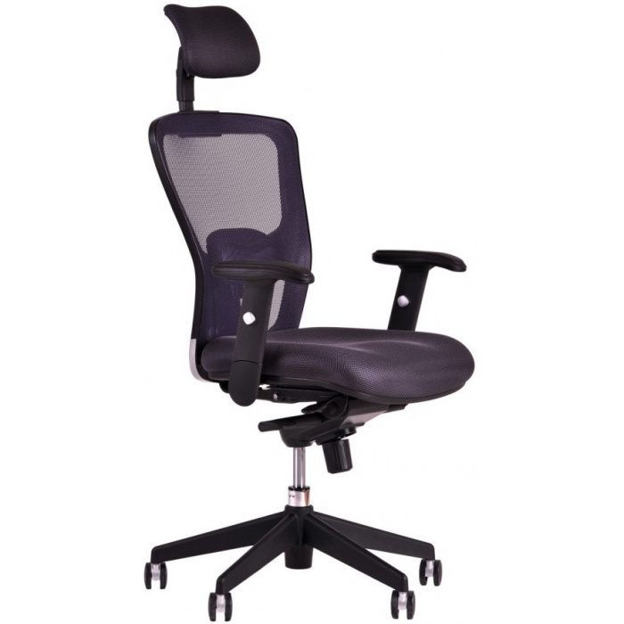 kancelářská židle DIKE černá s PDH č.AOJ893S