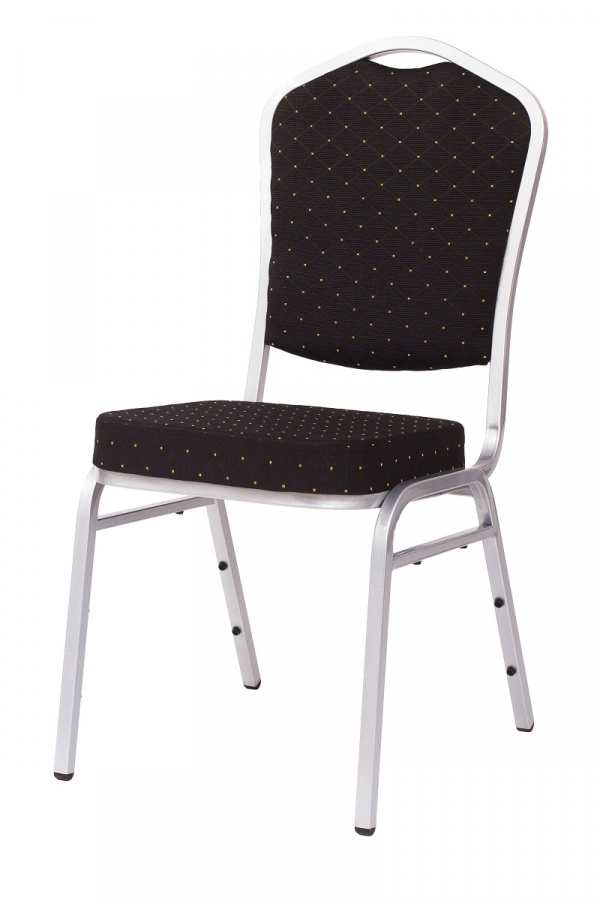 banketová židle Standard Line ST390 černo - stříbrné, č. AOJ874 gallery main image