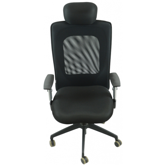 kancelářská židle LEXA s podhlavníkem, černá č.AOJ936