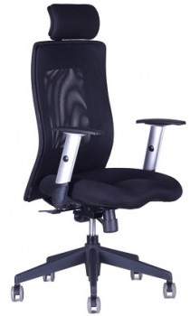 kancelářská židle CALYPSO XL černá SP4 č.AOJ950S gallery main image