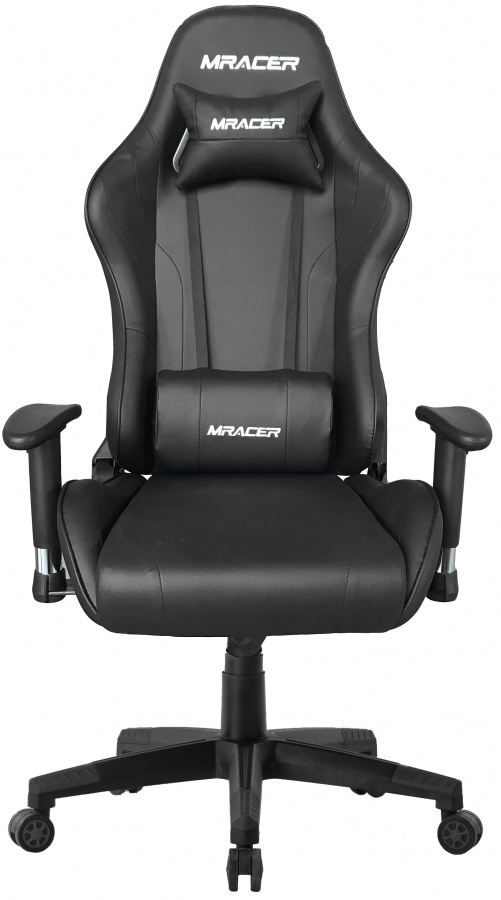 Herní židle MRacer koženka, černá