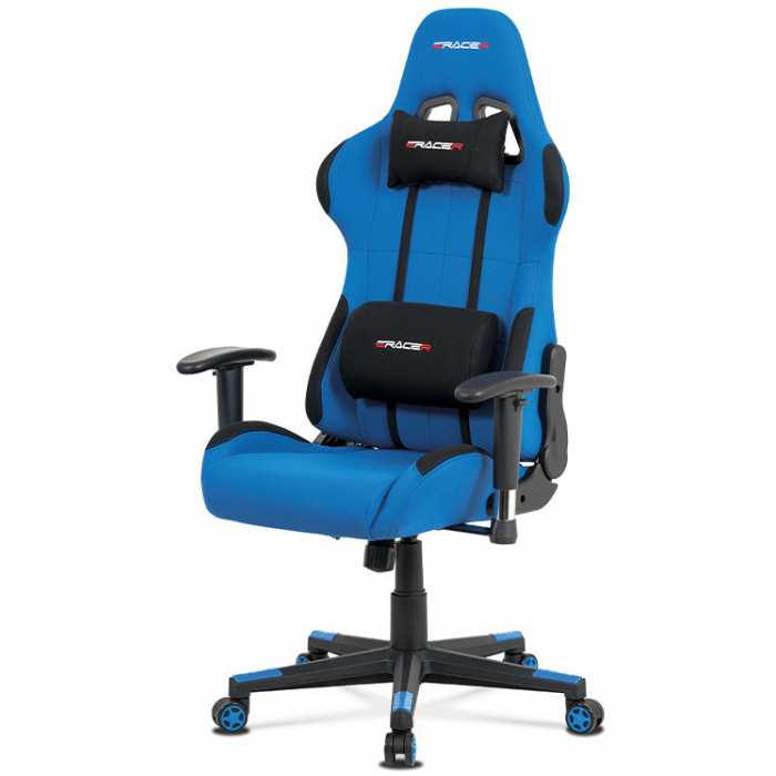 kancelářská židle KA-F05 modrá