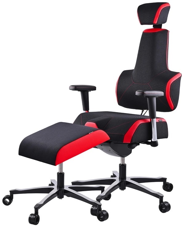 AKČNÍ SET Herní židle E+Gamer s podnožkou gallery main image