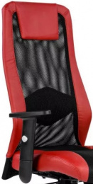Opěrák pro židli SANDER červený