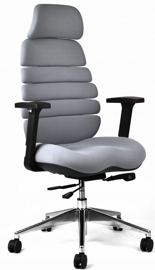Kancelářská židle SPINE šedá, č.AOJ1376 gallery main image