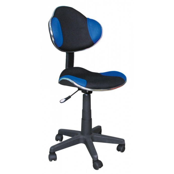 dětská židle Q-G2 černo-modrá