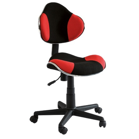 dětská židle Q-G2 černo-červená