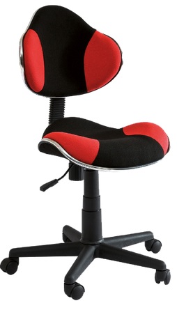 dětská židle Q-G2 černo-červená gallery main image