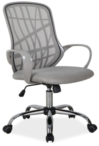 kancelářská židle DEXTER šedá gallery main image