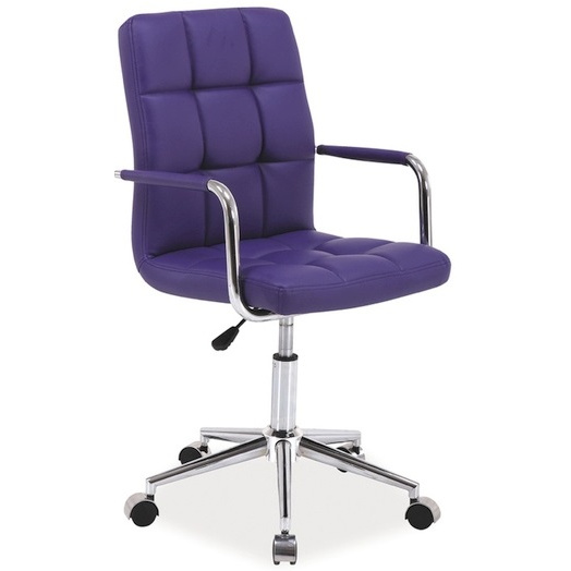 Dětská židle Q-022 ekokůže fialová